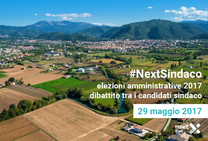 NexT Rieti organizza il primo confronto pubblico tra i candidati sindaco